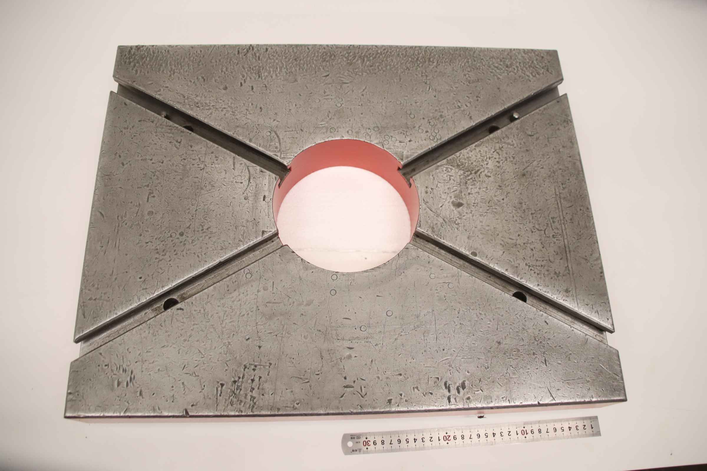 Aufspannplatte mit T Nut von unbekannt - 630/500/H75 mm – Bild 4