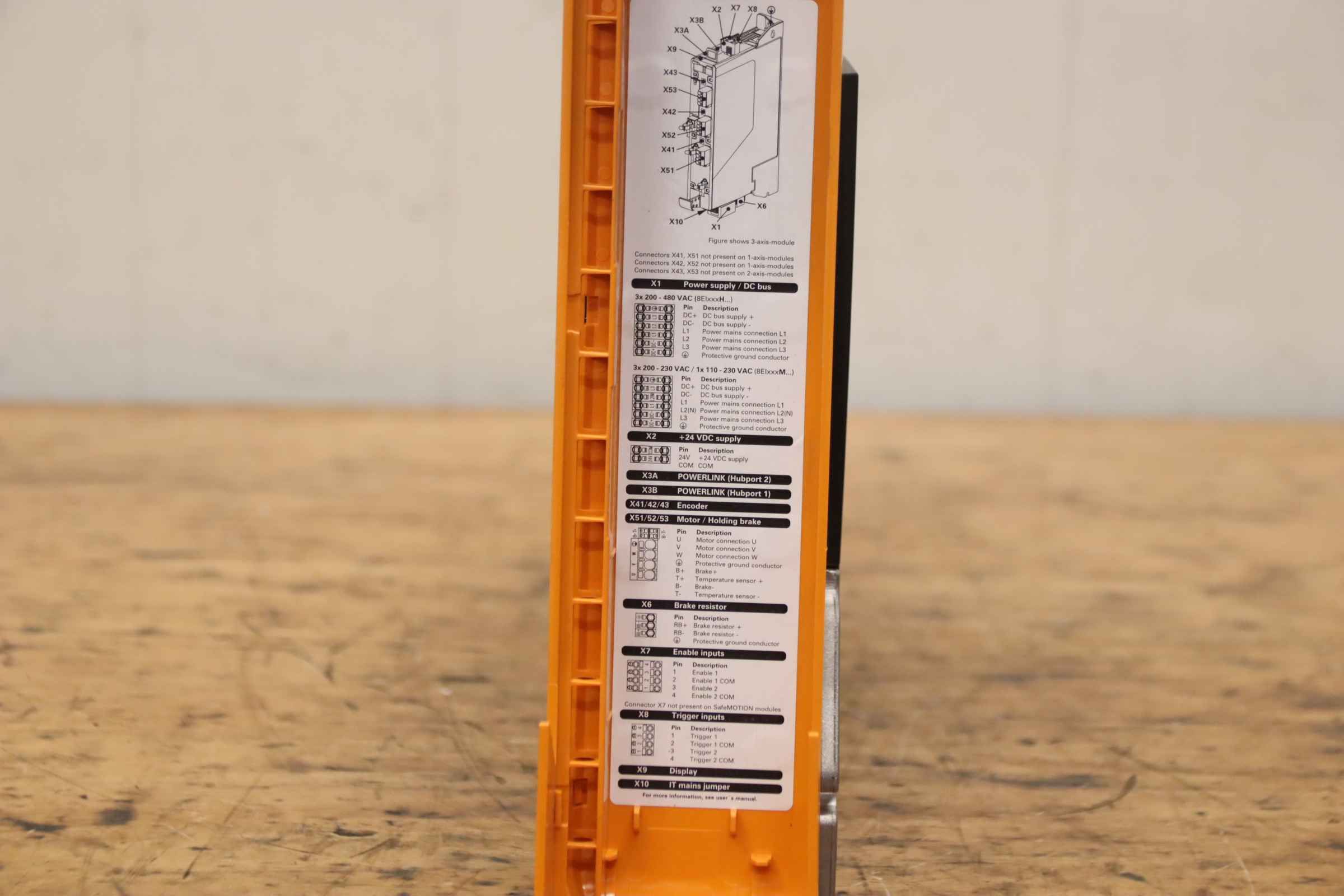 Servo Drive von B&R - ACOPOS P3 8E14X5HWT10.0600-1 – Bild 14