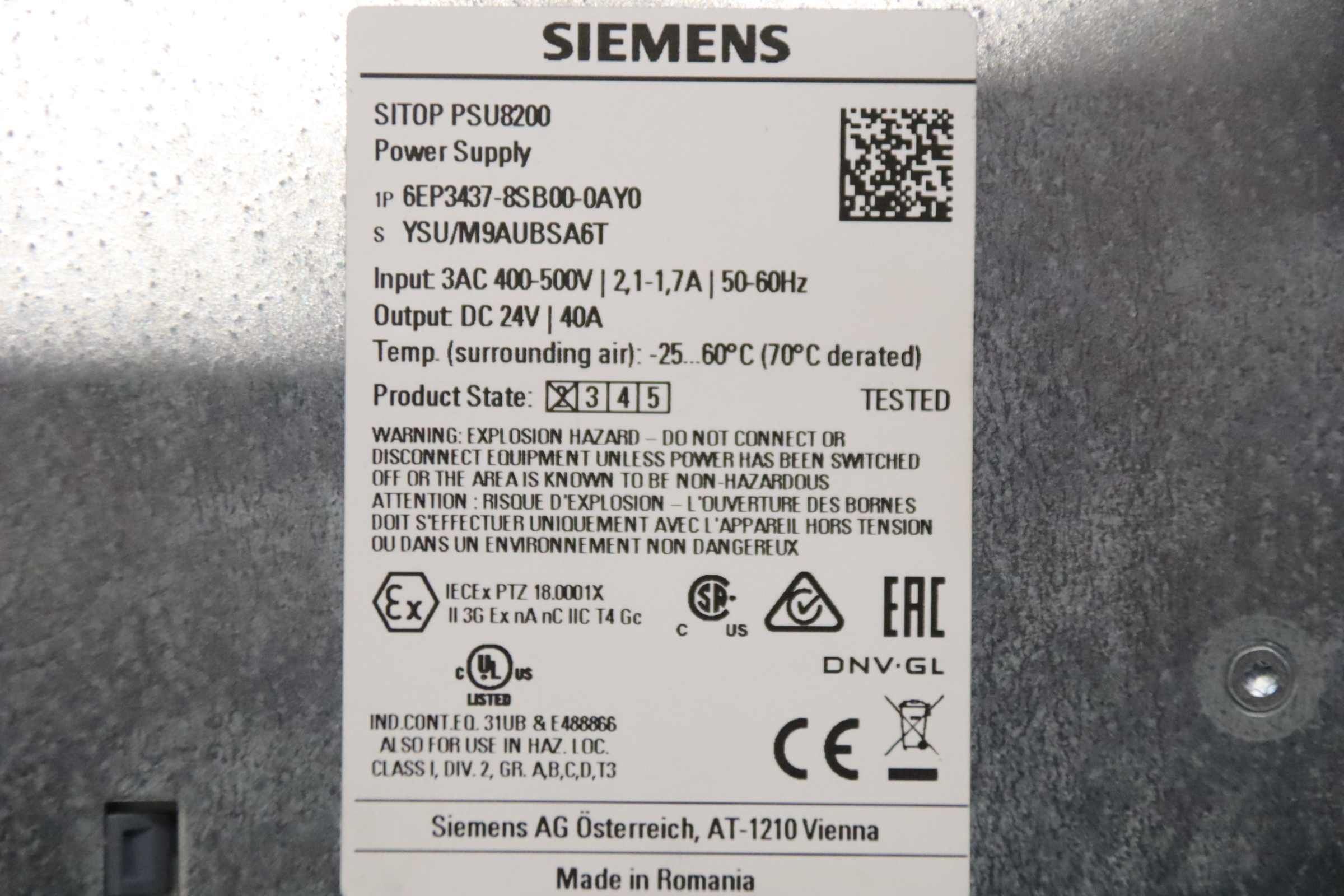 Stromversorgung von Siemens - SITOP PSU8200 6EP3437-8SB00-0AY0 – Bild 13