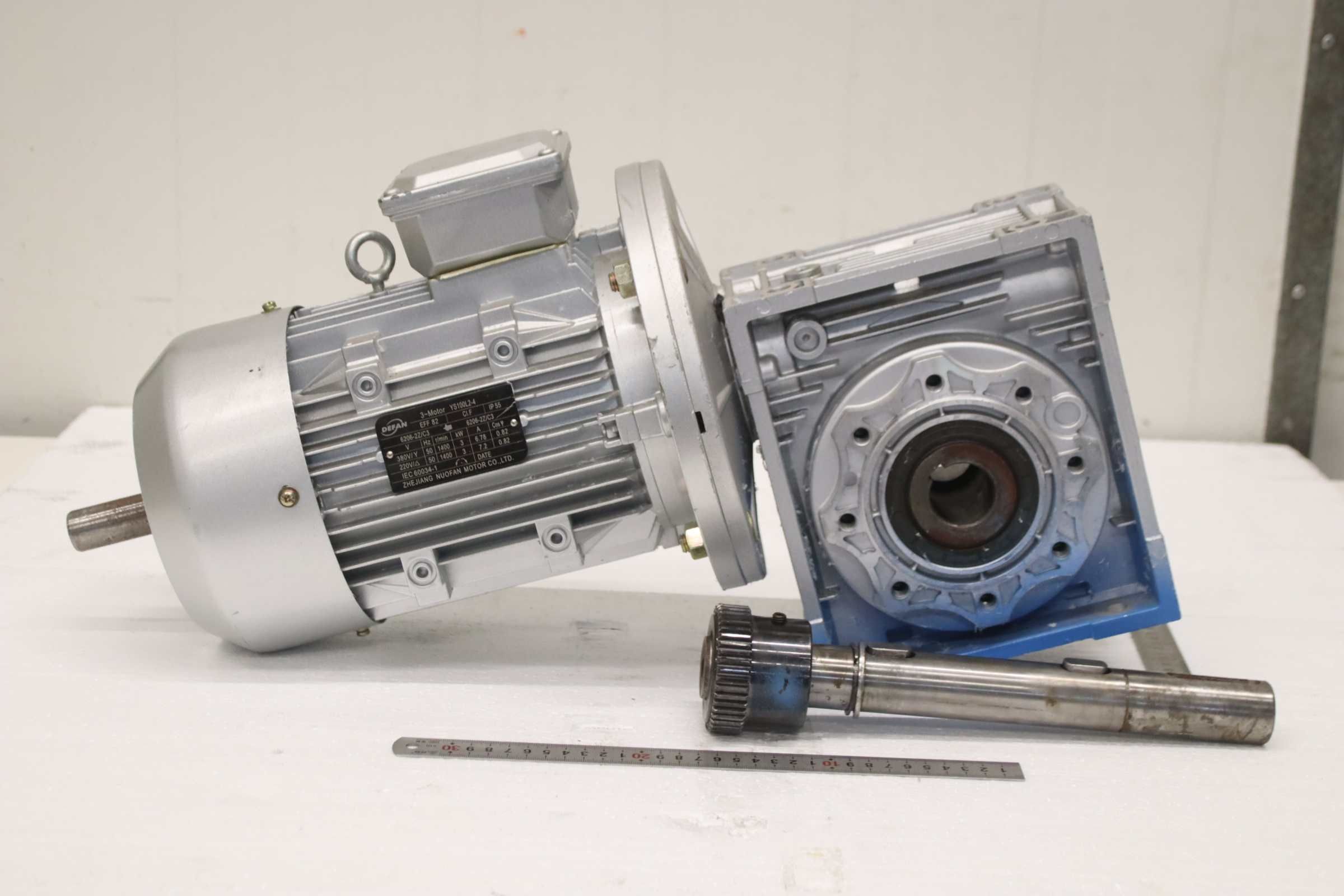 Getriebemotor 3 kW 186 U/min von Defan - NMRY090 YS100L2-4 – Bild 6