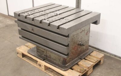 Aufspannwürfel Winkel verstellbar von Guss - 1000/800/H630 mm