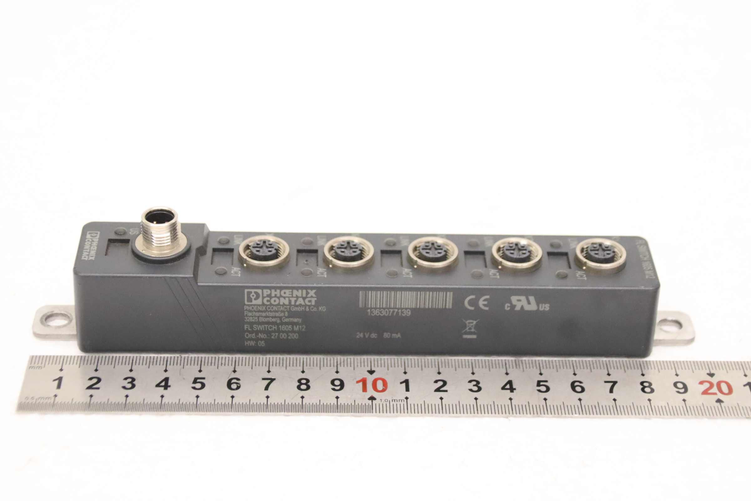 Ethernet Switch von Phoenix Contact - FL Switch 1605 M12 – Bild 4