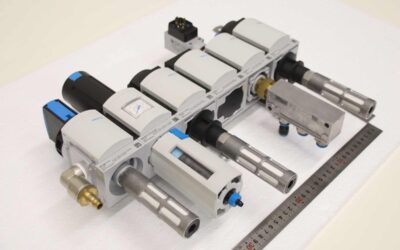 Alternative view of Wartungseinheit Filter Regelventil von Festo - MS6-EM1-1/2-S  M56-EE-1/2-V24-S