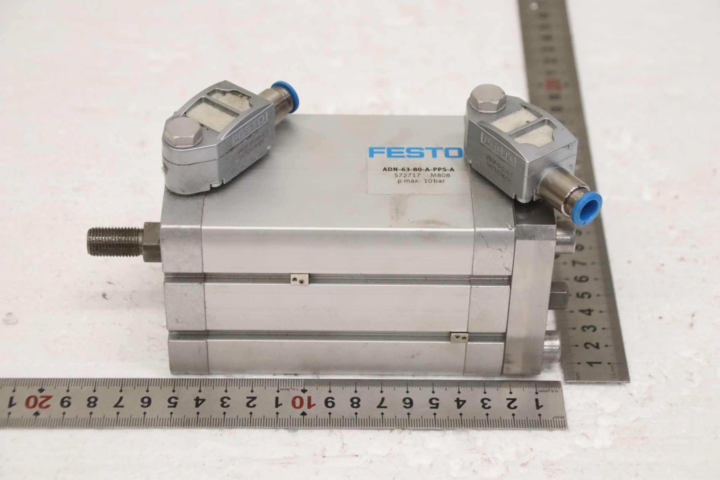 Kompaktzylinder von Festo - ADN-63-80-A-PPS-A Hub 80 mm – Bild 5