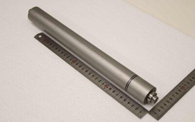 Förderbandrollen Transportrollen von Edelstahl - Ø 40 x 395 mm