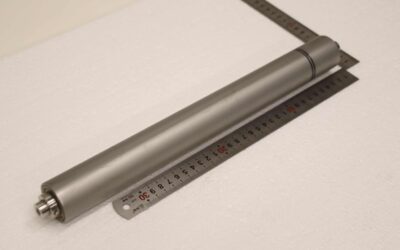 Alternative view of Förderbandrollen Transportrollen von Edelstahl - Ø 40 x 395 mm