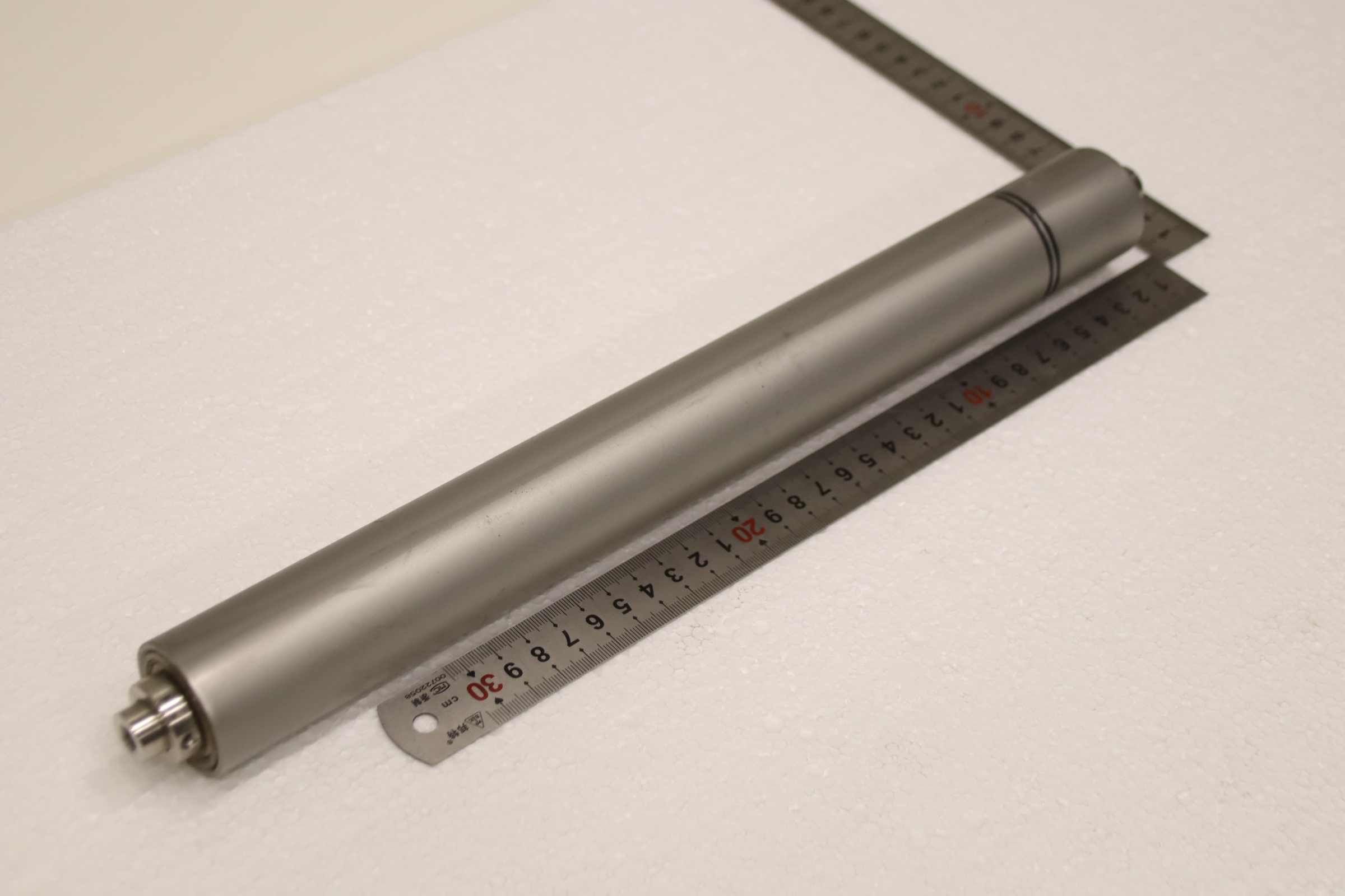 Förderbandrollen Transportrollen von Edelstahl - Ø 40 x 395 mm – Bild 2