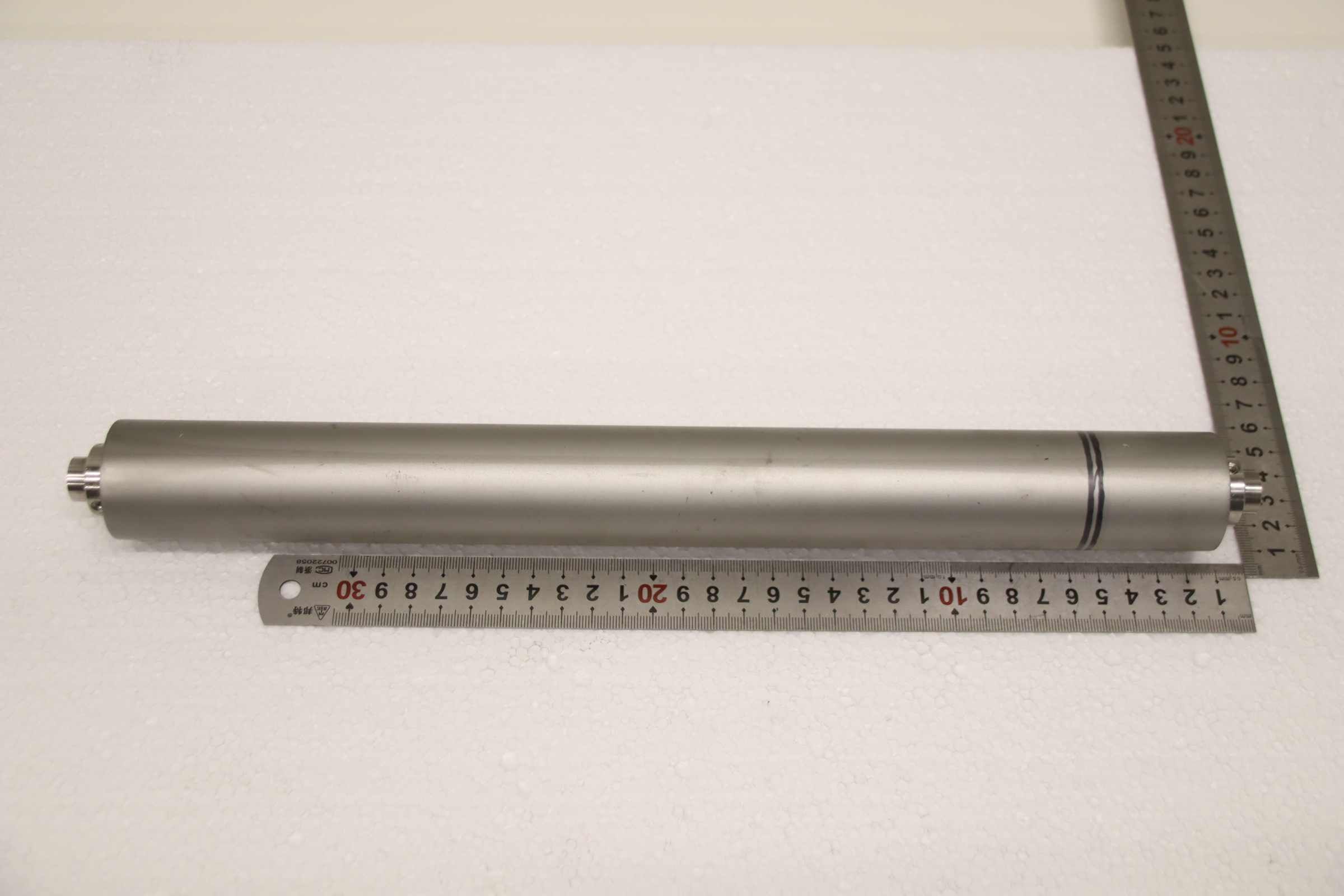 Förderbandrollen Transportrollen von Edelstahl - Ø 40 x 395 mm – Bild 3