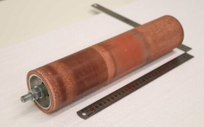 Alternative view of Förderbandrollen Transportrollen von unbekannt - Ø 80 x 360 mm