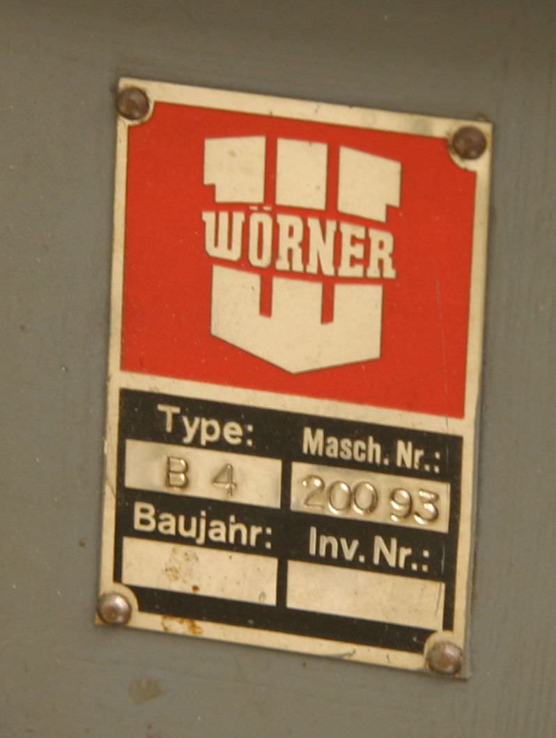 Reihenbohrmaschine von Wörner - B4 – Bild 9