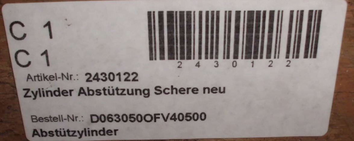 Hydraulikzylinder von GSL German Standard Lift - D0630500FV40500 – Bild 6