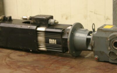 Alternative view of Drehstrom-Synchronmotor von Baumüller SEW - DSOG 71-S