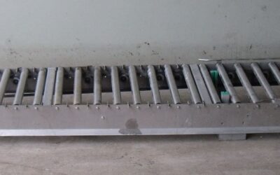 Rollenbahn angetrieben von Edelstahl - Typ 630/3400