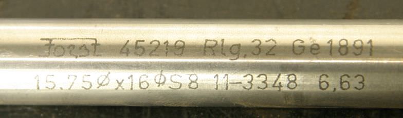 Räumwerkzeug von Locher Forst - Typ dm 16 mm – Bild 4