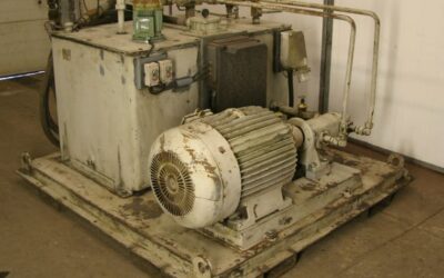 Hydraulikaggregat von KRACHT - Typ 268l/70 bar