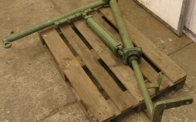 Säulenschwenkkran von Stahl - pneumatisch betrieben