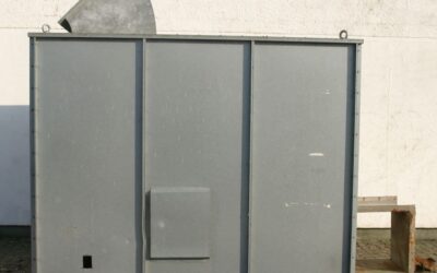 Alternative view of Späneabsauggebläse 30 kW Schallschutz von Rippert - S80-750/630/1-Aex