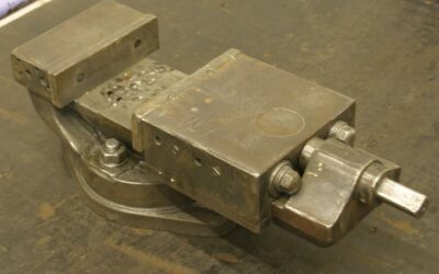 Alternative view of Maschinenschraubstock von Stahl - Spanweite 110 mm