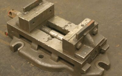 Alternative view of Maschinenschraubstock von Stahl - Spannweite 160 mm