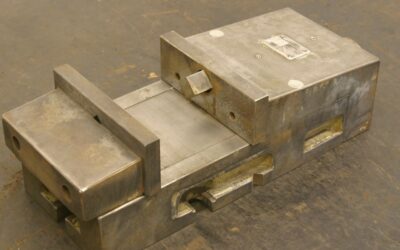 Maschinenschraubstock von WMW - Spannweite 120 mm