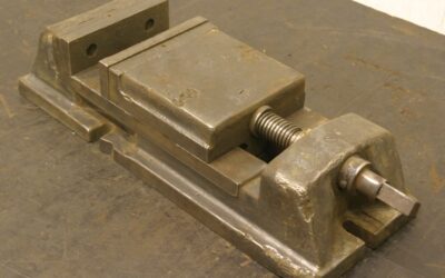 Alternative view of Maschinenschraubstock von Stahl - Spannweite 110 mm