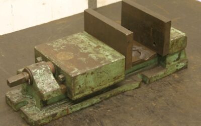 Alternative view of Maschinenschraubstock von Stahl - Spannweite 110 mm