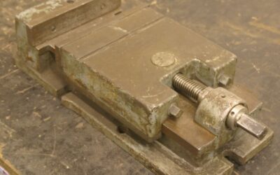 Alternative view of Maschinenschraubstock von Stahl - Spannweite 130 mm