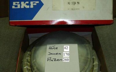 Zylinderrollenlager von SKF - NU 1034 MA