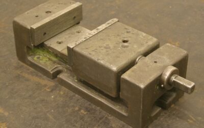 Alternative view of Maschinenschraubstock von Stahl - Spannweite 105 mm