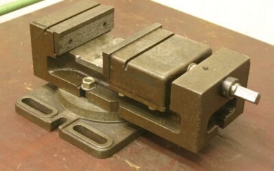 Alternative view of Maschinenschraubstock von Stahl - Spannweite 105 mm