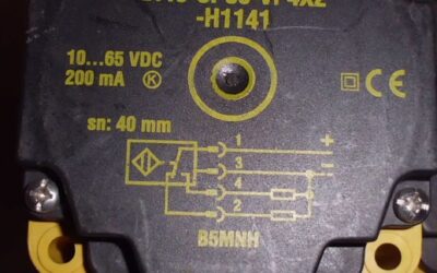 Induktiver Sensor von Turck - Bi40-CP80-VP4X2-H1141