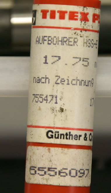 Aufbohrer 12 Stück von TITEX PLUS - Dreischneidig Ø 17,75 mm – Bild 4