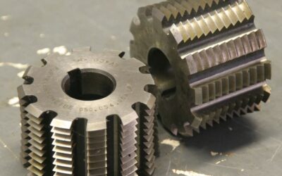 Modulfräser Wälzfräser 2 Stück von Fixierscheibe - 650.054.06A SPAN. 5° EV4CO