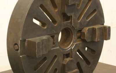 Planscheibe von Guss - Durchmesser 450 mm