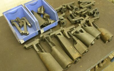 Spannwerkzeug von SP - Stufenpratzen 15 Stück