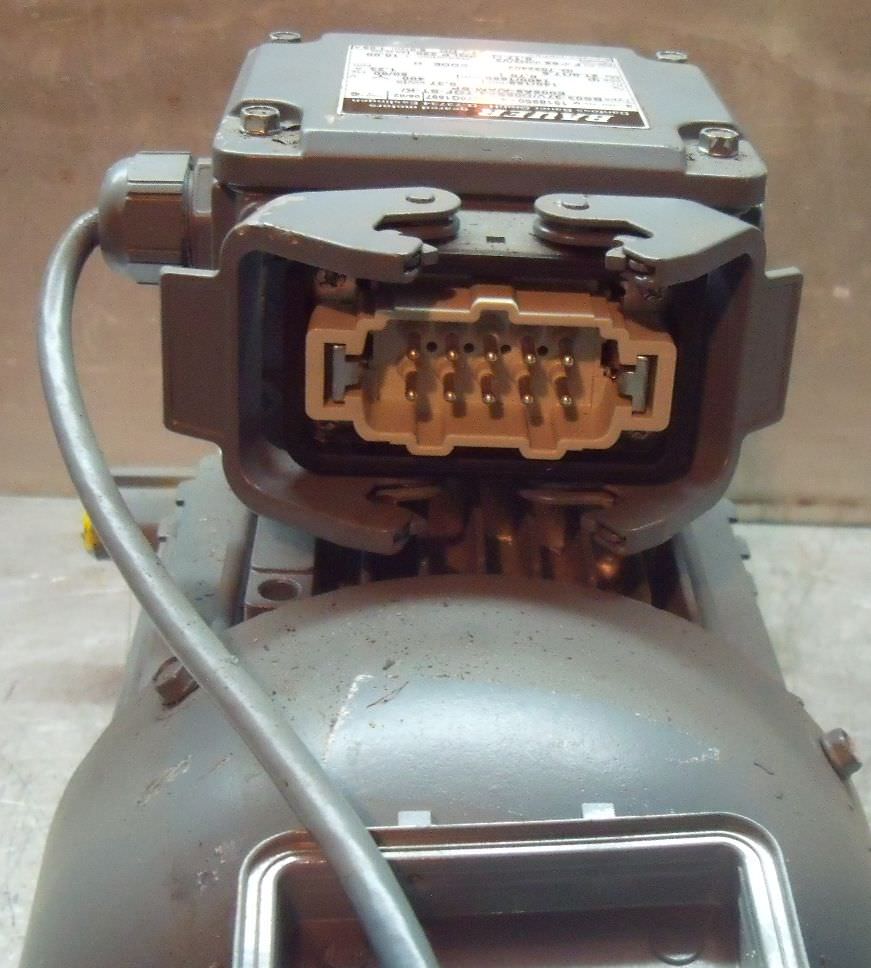 Getriebemotor 0,37 kW 140 U/min von BAUER - BS03-37V/D08SA4-TOF-ST-K – Bild 3