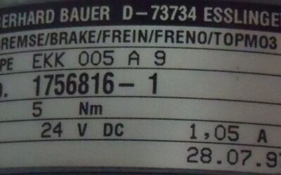 Getriebemotor 0,75 kW 36,5 U/min von BAUER - G22-20/DK 84-200L – Bild 4