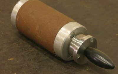 Alternative view of Gummilufttrommel mit Gegenlager von KED, Kurt Ehemann - G 10 x 15