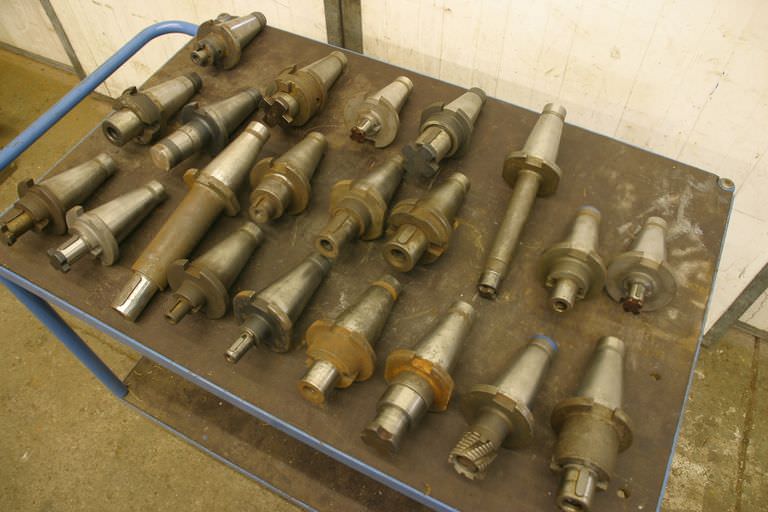 Fräsaufnahmen 21 Stück von GERA - SK50 – Bild 3