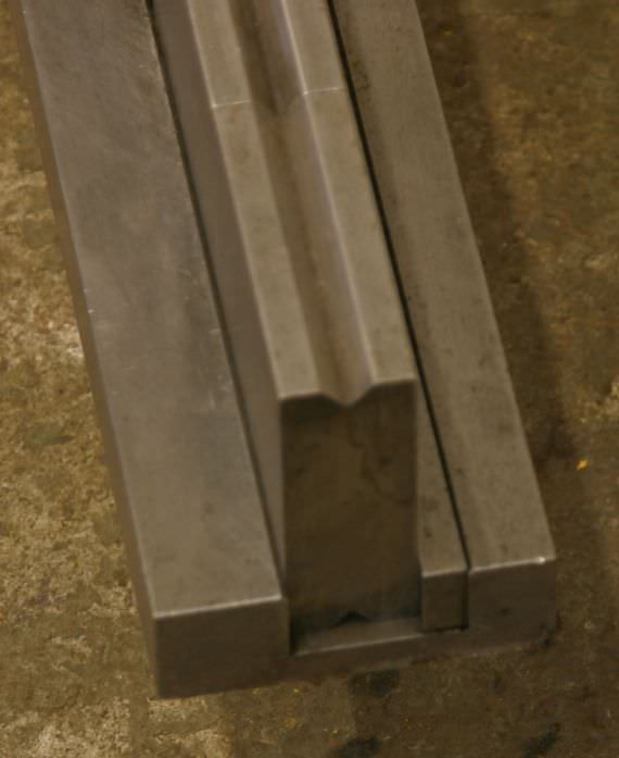 Abkantwerkzeug von Stahl - 30/90/2500 mm – Bild 4