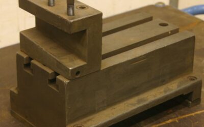 Aufspannplatte mit T Nut von Stahl - 300 x 140 mm