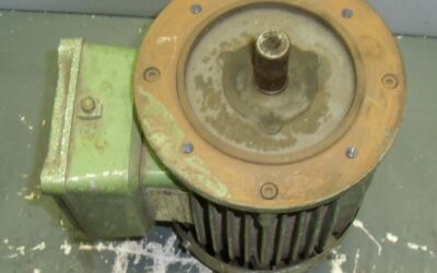 Alternative view of Elektromotor 0,75 kW 1380 U/min von HEW - RF 80L/4-BB 8