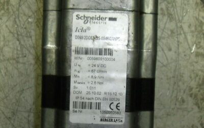 Servomotor von Schneider - D065/2DC02/SS-054RCAN00