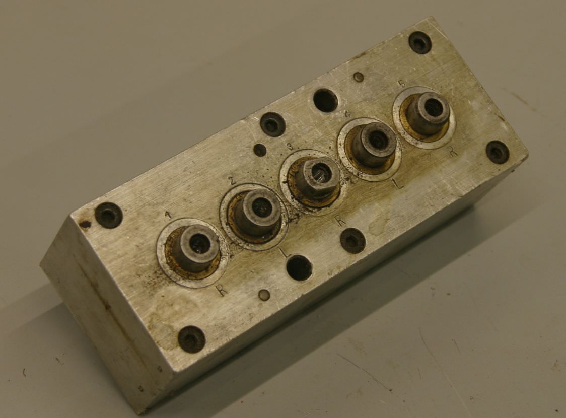 Mehrspindelkopf 5 Bohrer von Nottmeyer - 32 Lochabstand
