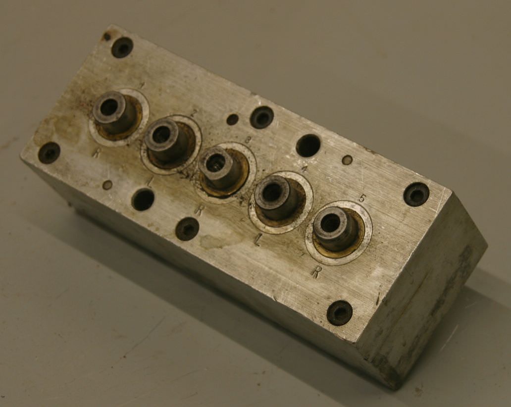 Mehrspindelkopf 5 Bohrer von Nottmeyer - 32 Lochabstand – Bild 2