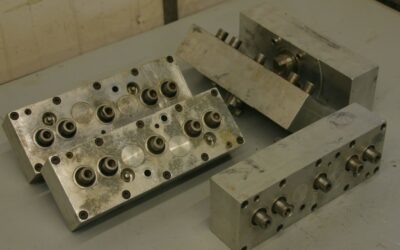 Mehrspindelkopf 5 Bohrer von Nottmeyer - 32/58 Lochabstand