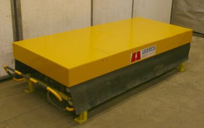 Scherenhubtisch 500 kg, Hub 150 mm von Laweco - 2200x1000 mm