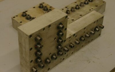 Mehrspindelkopf 21 Bohrer von Nottmeyer - 32 Lochabstand