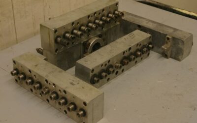 Mehrspindelkopf 9 Bohrer von Nottmeyer - 32 Lochabstand