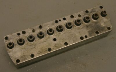 Mehrspindelkopf 11 Bohrer von Nottmeyer - 32 Lochabstand